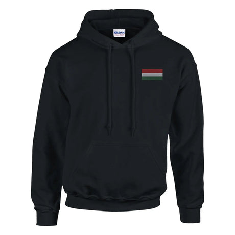 Sweat à capuche hongrie brodé coton mélangé recyclé