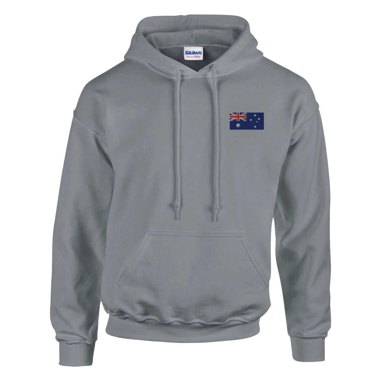 Sweat à capuche île heard-et-macdonald brodé coton mélangé
