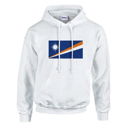 Sweat à capuche îles marshall coton mélangé brodé
