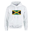 Sweat à capuche jamaïque coton mélangé couleurs brodées
