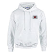 Sweat à capuche japon brodé coton mélangé capuche drapeau