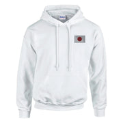 Sweat à capuche japon brodé coton mélangé capuche drapeau