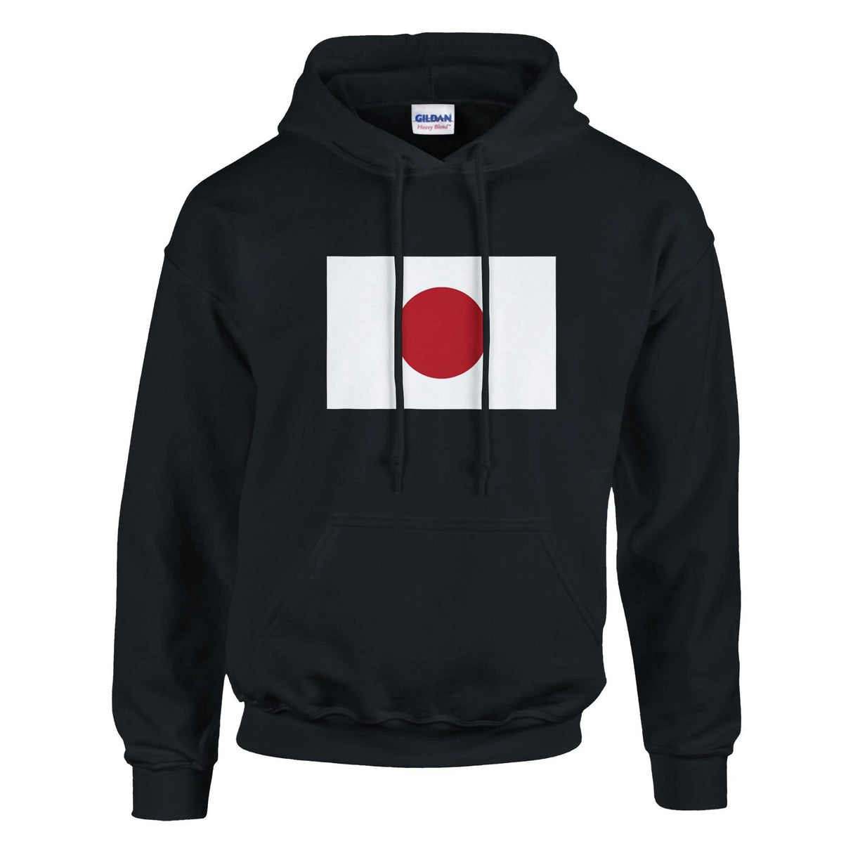 Sweat à capuche japon coton mélangé broderie confortable