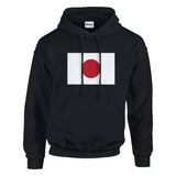 Sweat à capuche japon coton mélangé broderie confortable
