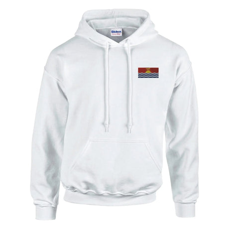 Sweat à capuche kiribati brodé coton mélangé recyclé
