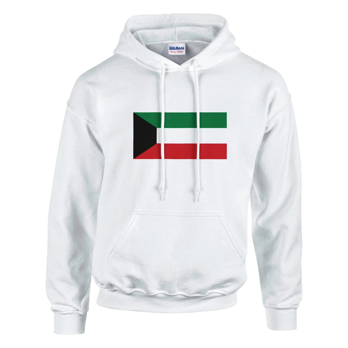 Sweat à capuche koweït coton mélangé broderie couleur