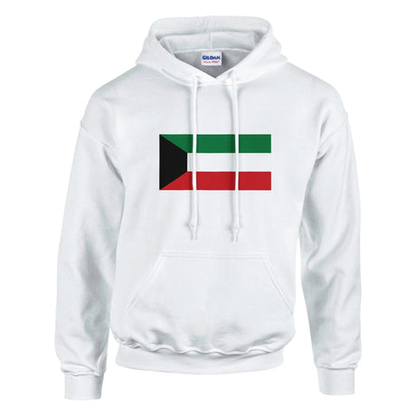 Sweat à capuche koweït coton mélangé broderie couleur