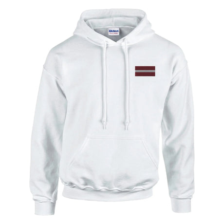Sweat à capuche lettonie brodé coton mélangé confortable