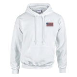 Sweat à capuche liberia brodé coton mélangé confortable
