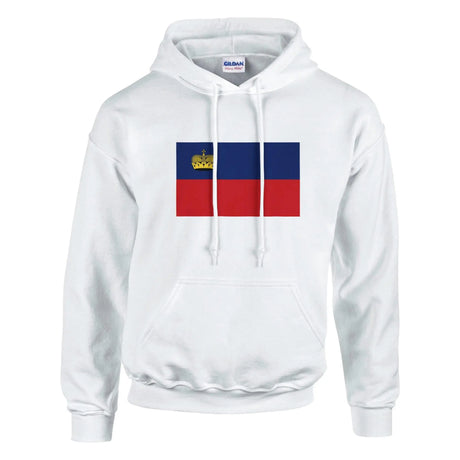 Sweat à capuche liechtenstein coton mélangé brodé