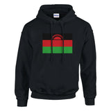 Sweat à capuche malawi coton mélangé broderie couleur