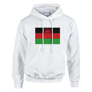 Sweat à capuche malawi coton mélangé broderie couleur