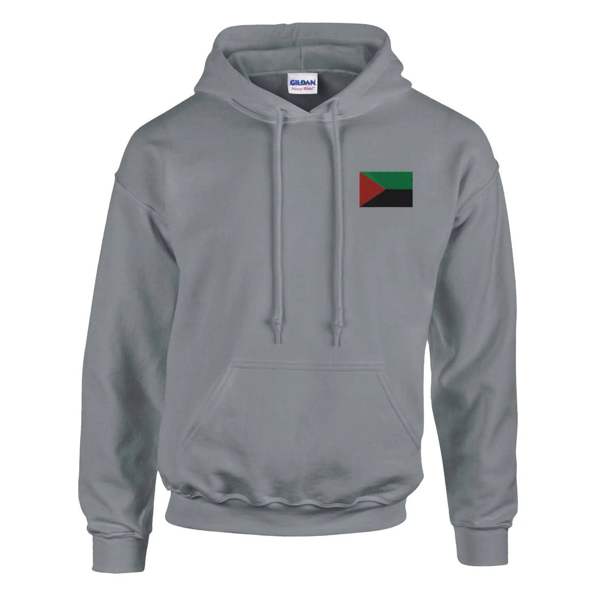 Sweat à capuche martinique brodé coton mélangé durable