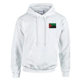 Sweat à capuche martinique brodé coton mélangé durable