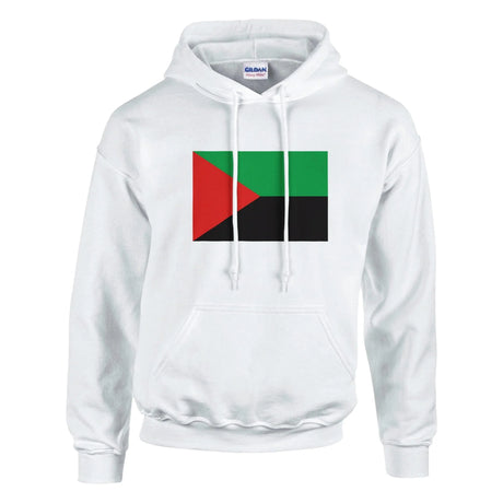 Sweat à capuche martinique coton mélangé broderie