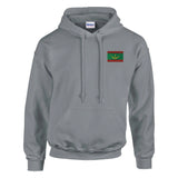 Sweat à capuche mauritanie brodé coton mélangé durable