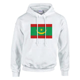 Sweat à capuche mauritanie coton mélangé imprimé couleur