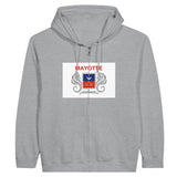 Sweat à capuche mayotte coton mélangé broderie drapeau