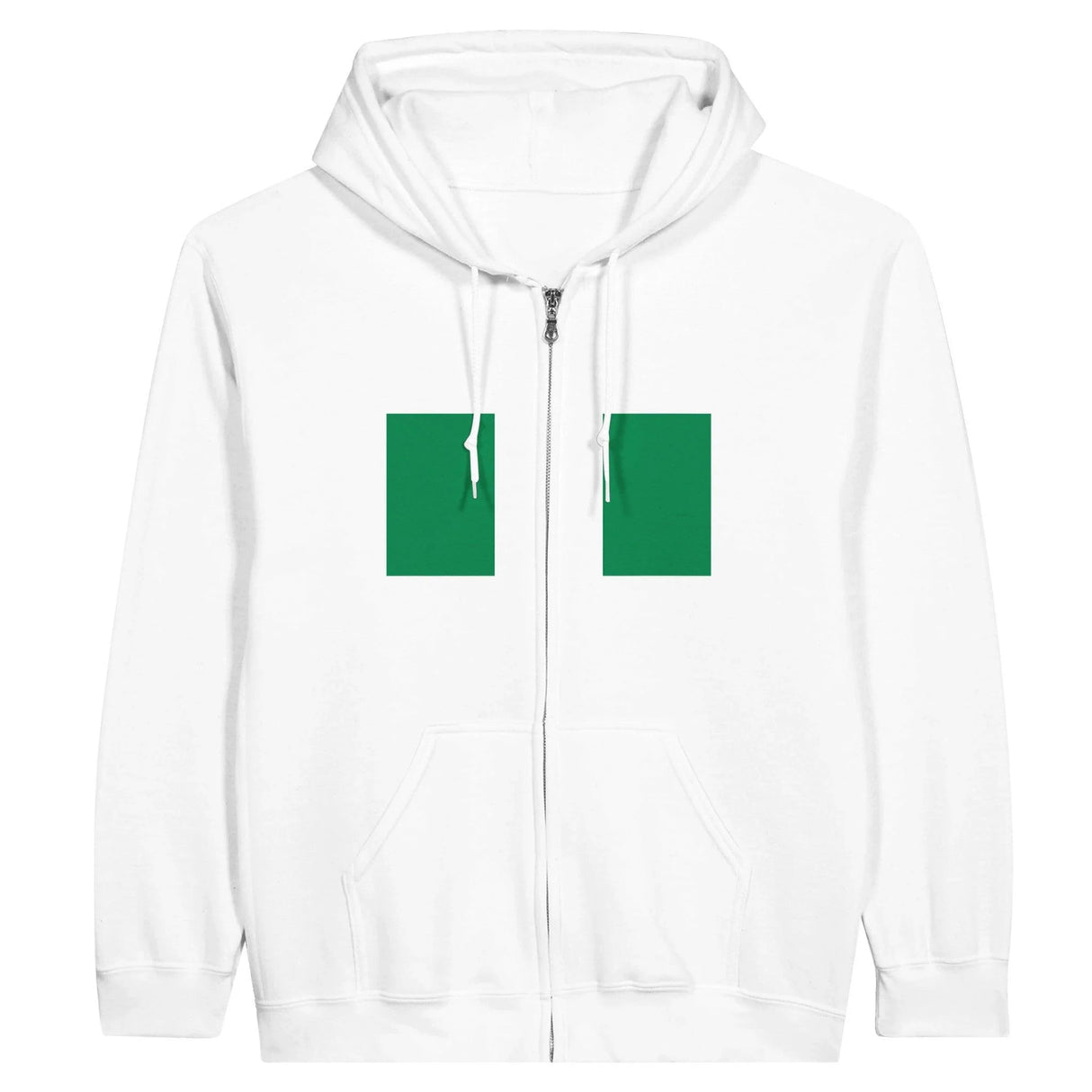 Sweat à capuche nigéria coton mélangé broderie drapeau