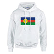 Sweat à capuche nouvelle-calédonie coton mélangé brodé