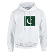 Sweat à capuche pakistan coton mélangé broderie patriotique