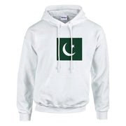 Sweat à capuche pakistan coton mélangé broderie patriotique