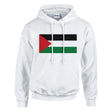 Sweat à capuche palestine coton mélangé brodé couleur