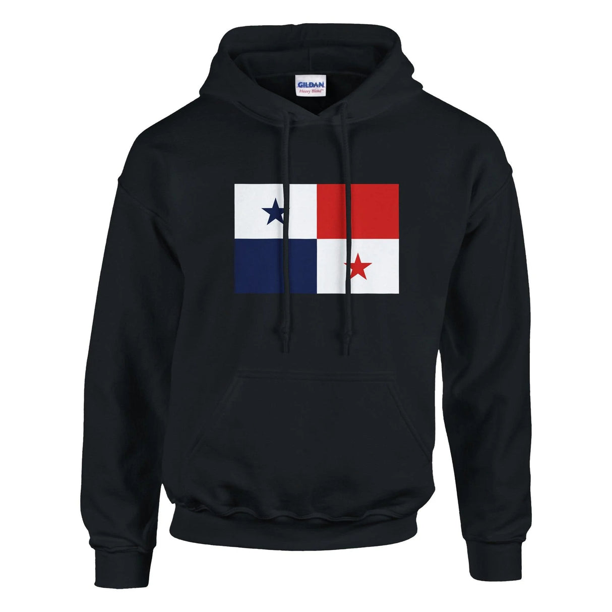 Sweat à capuche panama coton mélangé brodé confortable