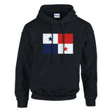 Sweat à capuche panama coton mélangé brodé confortable
