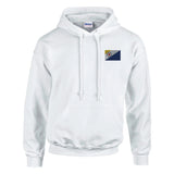 Sweat à capuche pays-bas caraïbéen broderie coton mélangé