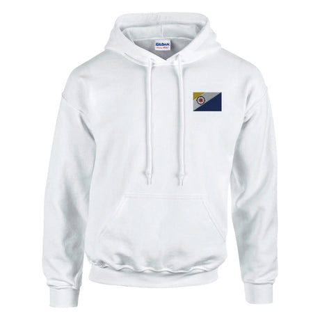 Sweat à capuche pays-bas caraïbéen broderie coton mélangé
