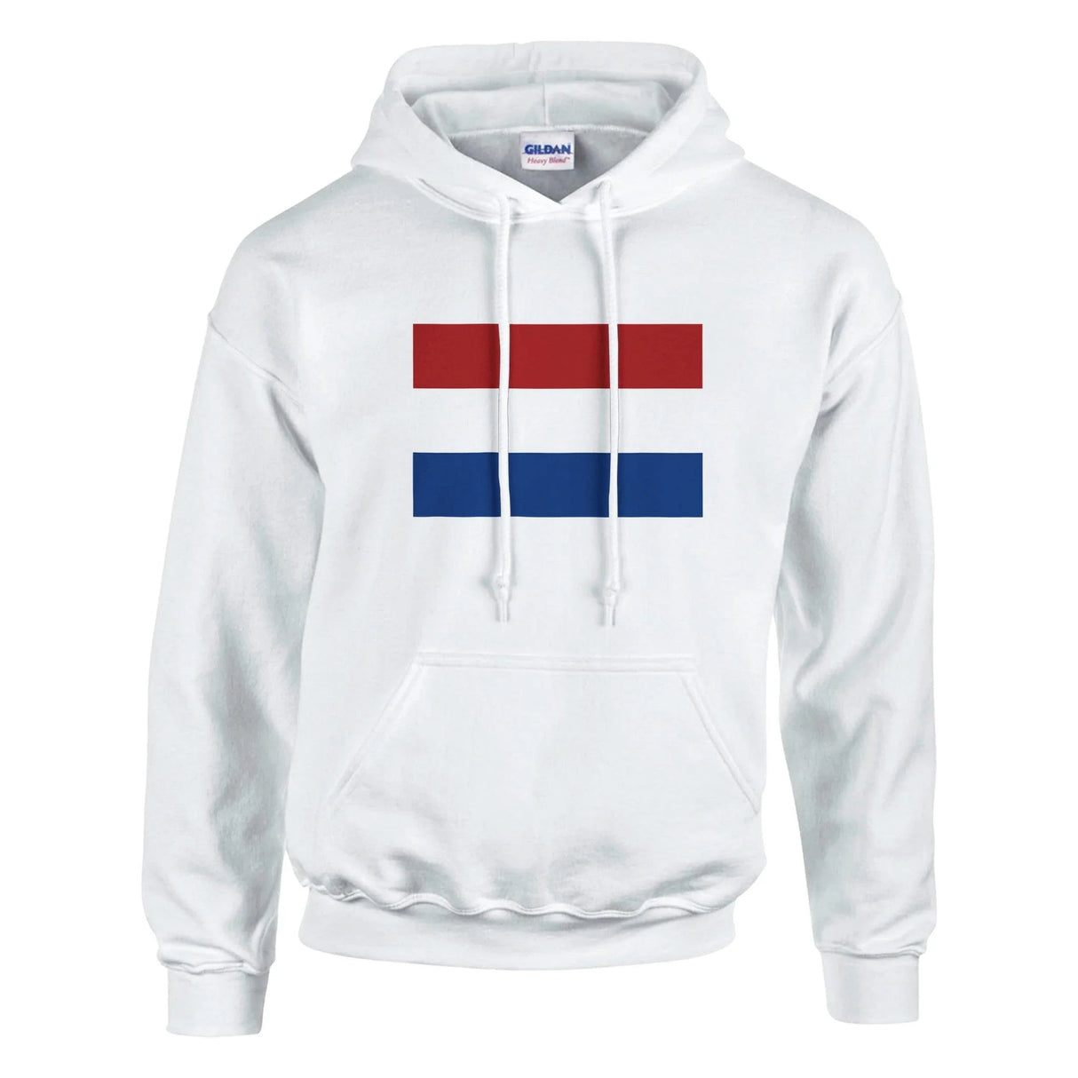 Sweat à capuche pays-bas coton mélangé broderie premium