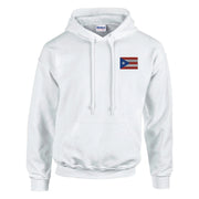 Sweat à capuche porto rico broderie couleur coton mélangé