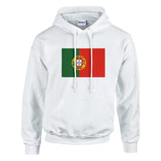 Sweat à capuche portugal coton mélangé couleur broderie