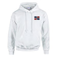 Sweat à capuche république dominicaine broderie coton mélangé