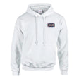 Sweat à capuche royaume-uni brodé coton mélangé durable
