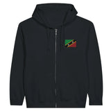 Sweat à capuche saint-christophe broderie couleur coton