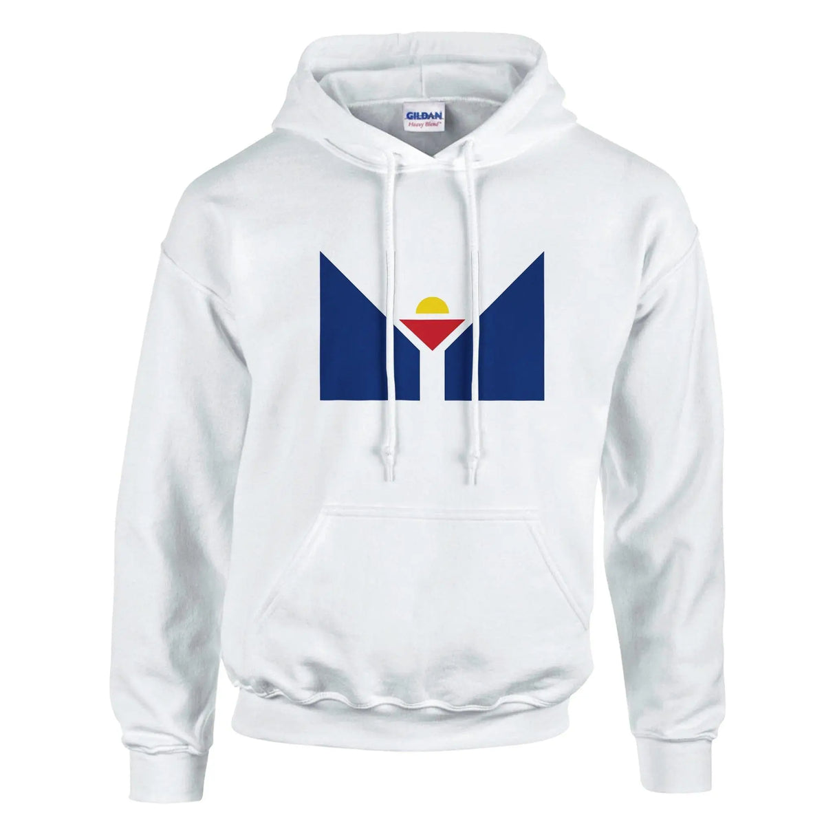 Sweat à capuche saint-martin antilles française coton mélangé