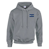 Sweat à capuche salvador broderie couleur coton mélangé