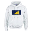 Sweat à capuche tokelau coton mélangé brodé confortable