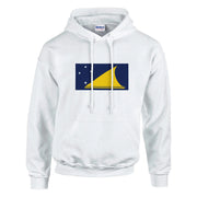 Sweat à capuche tokelau coton mélangé brodé confortable
