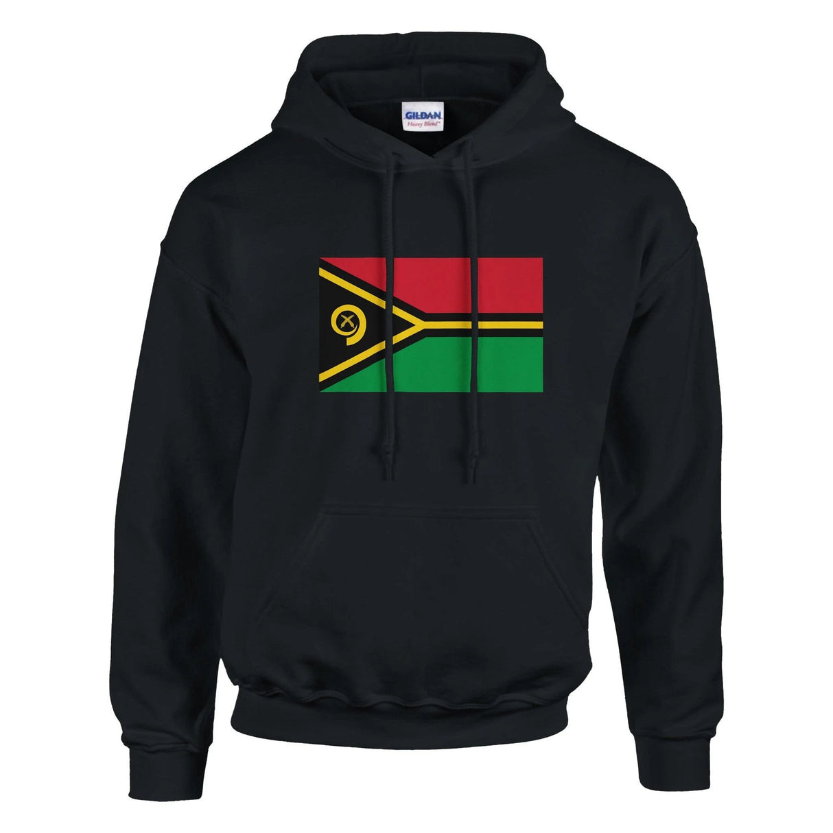 Sweat à capuche vanuatu coton mélangé broderie couleur