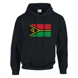 Sweat à capuche vanuatu coton mélangé broderie couleur