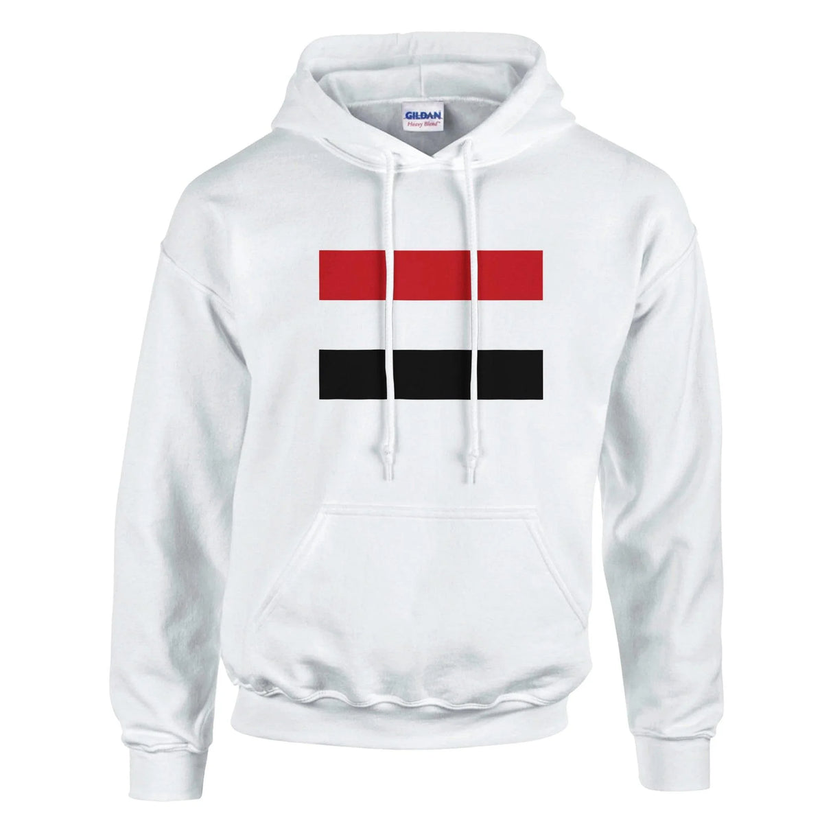 Sweat à capuche yémen coton mélangé broderie patriote