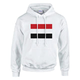Sweat à capuche yémen coton mélangé broderie patriote