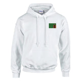 Sweat à capuche zambie brodé coton mélangé confortable