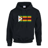 Sweat à capuche zimbabwe coton mélangé aux couleurs vives
