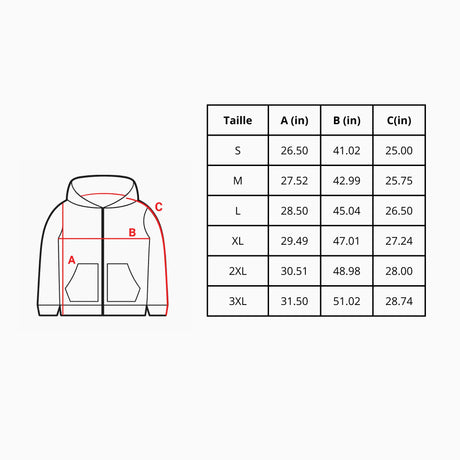 Sweat à capuche zippé gambie coton mélangé confort optimal