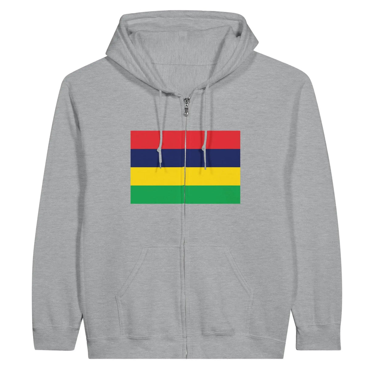 Sweat à capuche zippé maurice coton mélangé confort optimal