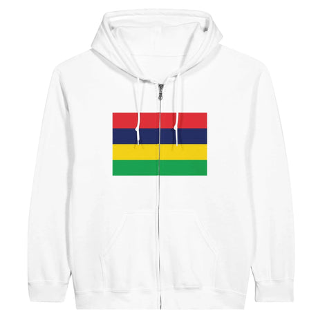 Sweat à capuche zippé maurice coton mélangé confort optimal